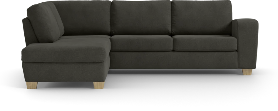 Friday - 2,5-sits soffa med divan vänster - Grå