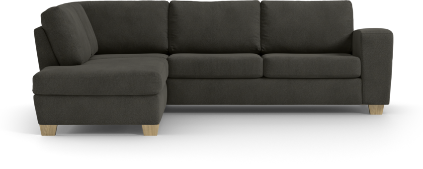 Friday - 2,5-sits soffa med divan vänster - Grå