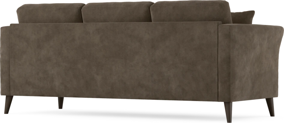 Eden - 3-sits soffa - Brun