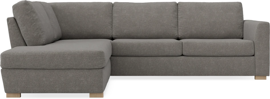 Friday - 2,5-sits soffa med divan vänster - Grå