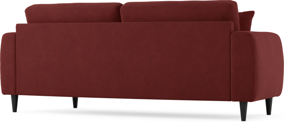 Eden - 2,5-sits soffa svängd - Röd