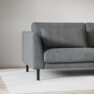 Willow - 3-sits soffa med divan vänster, fast klädsel - Grå