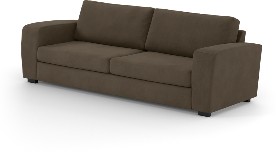 Friday - 3-sits soffa - Brun