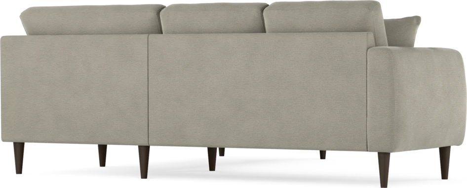 Eden - Hörnsoffa, 2+2-sits - Brun