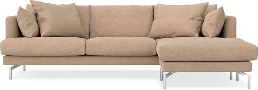 Harper - 4-sits med schäslong höger  - Gul