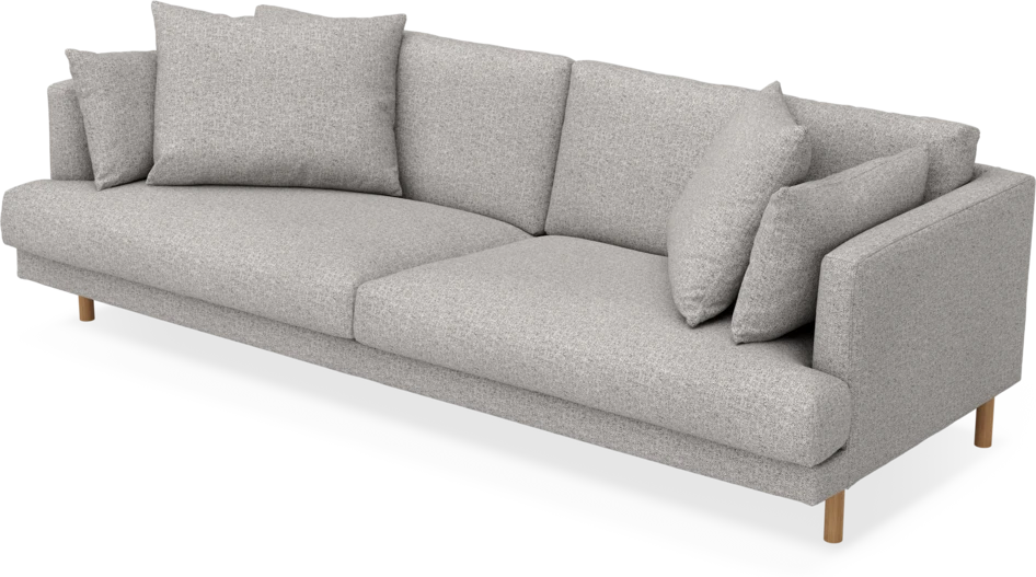 Harper - 4-sits soffa - Vit