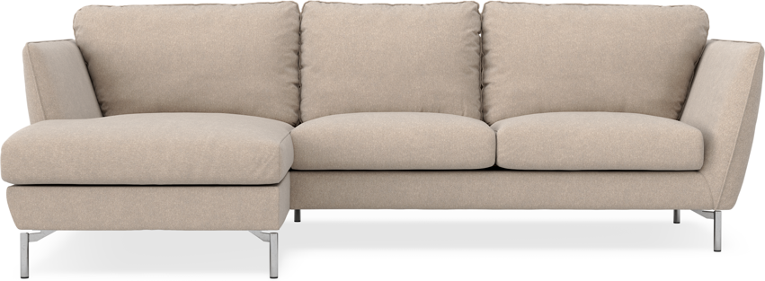 Madison Lux - 2-sits soffa med schäslong vänster - Beige