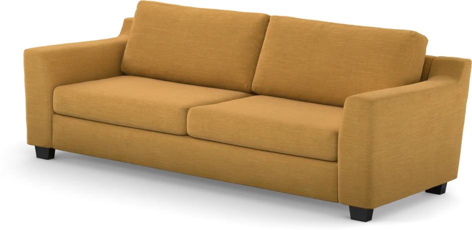 Friday - 3-sits soffa - Gul
