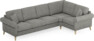 Eden - Hörnsoffa, 3+1-sits - Grå