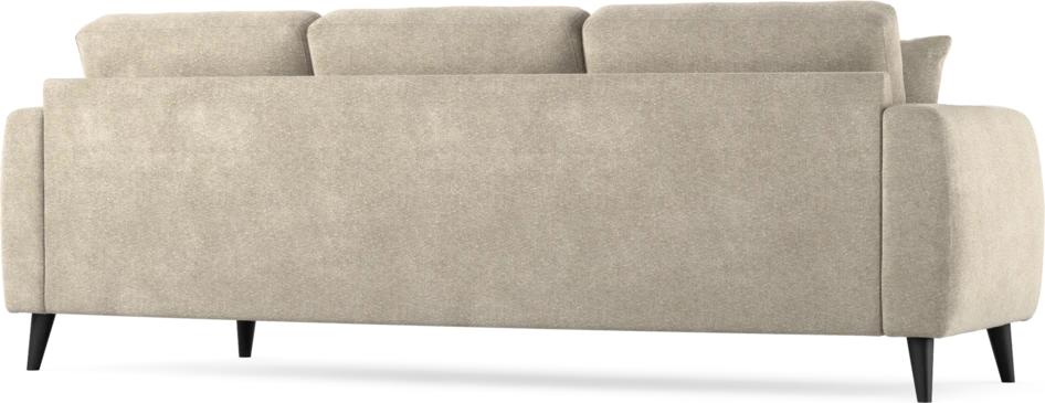Eden - 3-sits soffa svängd - Beige