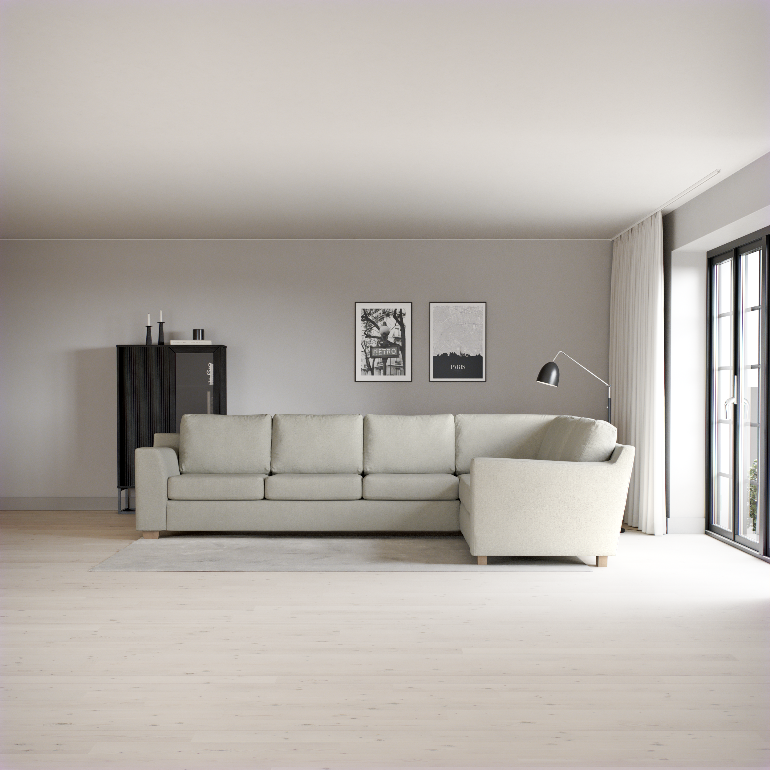 Friday, Hörnsoffa, 3+2-sits