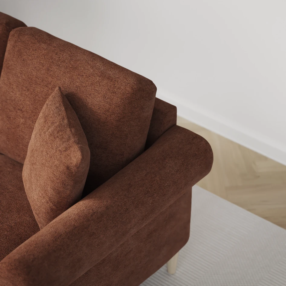 Eden - 2-sits soffa - Orange