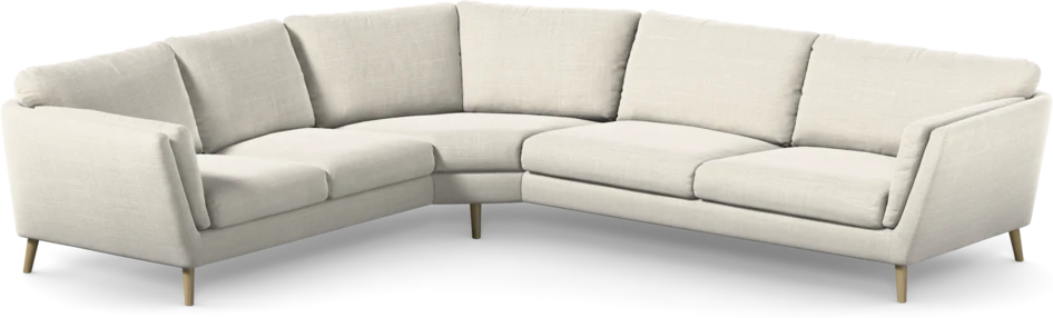 Madison Lux - Hörnsoffa 2+3-sits, hörn 2 - Vit