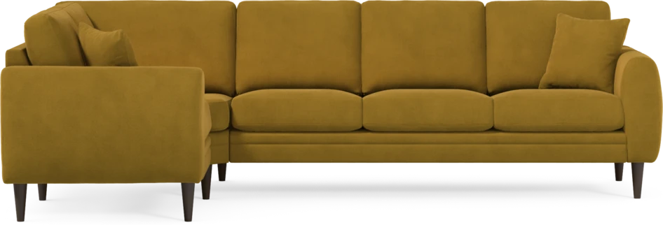 Eden - Hörnsoffa, 1+3-sits - Gul