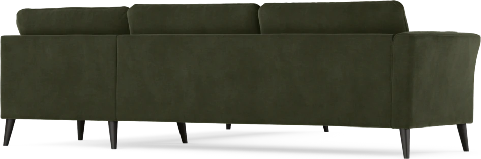 Bridge - Hörnsoffa, 3+3-sits - Grön