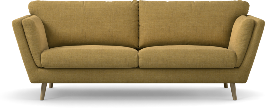 Madison Lux - 3-sits soffa - Gul