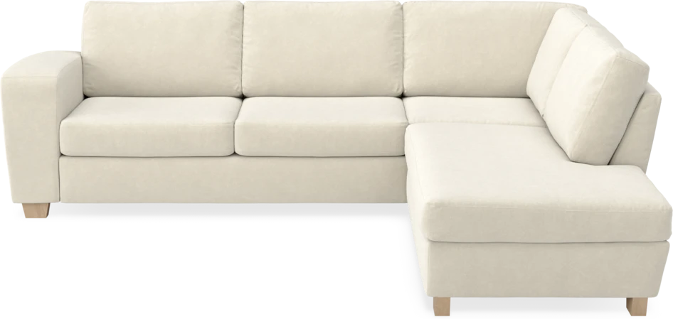 Friday - 2,5-sits soffa med divan höger - Beige