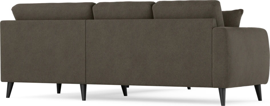Eden - Hörnsoffa, 2+2-sits - Brun