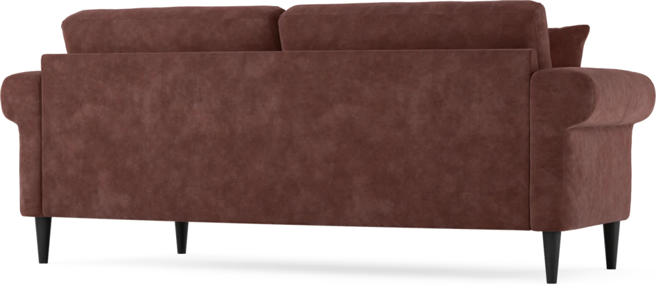 Eden - 2,5-sits soffa svängd - Röd