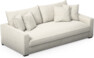 Rossi - 3-sits soffa, hel dyna - Vit