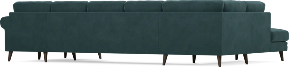 Eden - 3-sits soffa med divan vänster och schäslong höger - Blå
