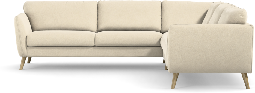 Bridge - Hörnsoffa, 3+3-sits - Beige