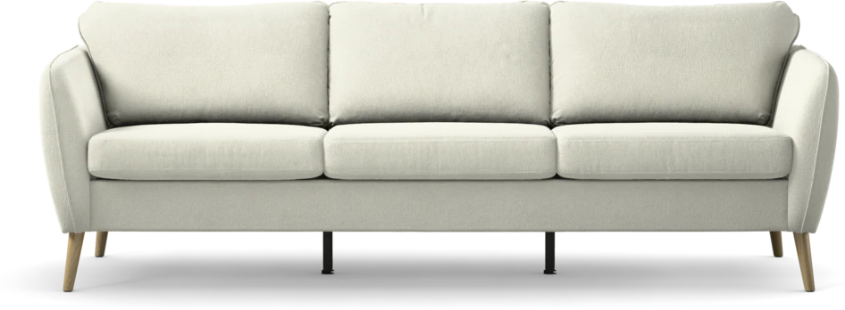 County - 3-sits soffa - Vit