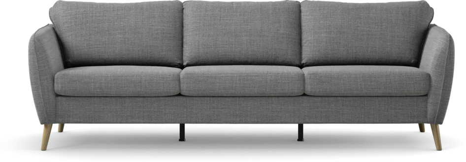 County - 3-sits soffa - Grå