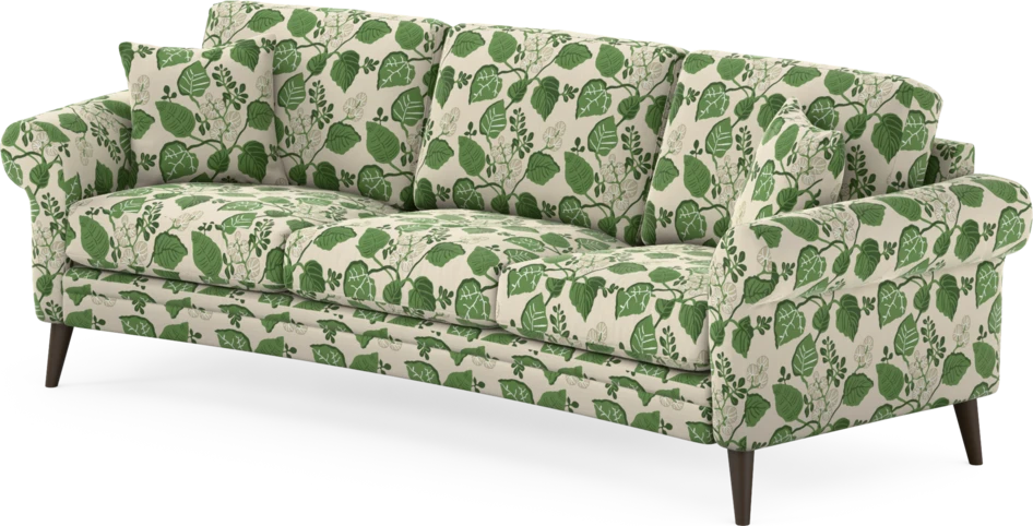 Eden - 3-sits soffa svängd - Flerfärgad