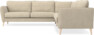 Bridge - Hörnsoffa, 3+3-sits - Beige