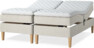 Delux Sense - Ställbar säng, dubbelsäng med bäddmadrass - Beige