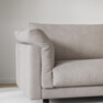 Cherrie - 3-sits soffa, hel dyna, fast klädsel - Beige