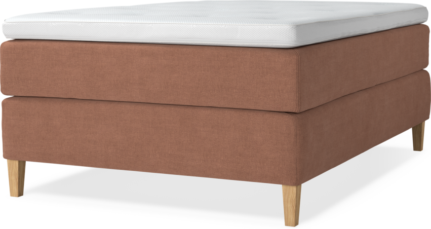 Delux Exclusive - Kontinentalsäng, enkelsäng 140 cm med bäddmadrass