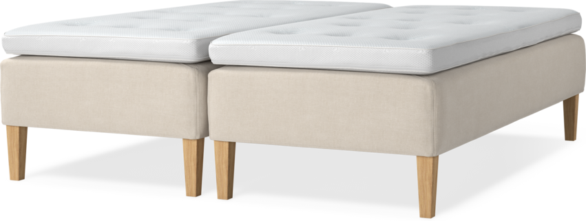 Delux Sense - Ramsäng, dubbelsäng med bäddmadrass