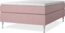 New York Supreme - Kontinentalsäng, enkelsäng med bäddmadrass och sängben - Rosa