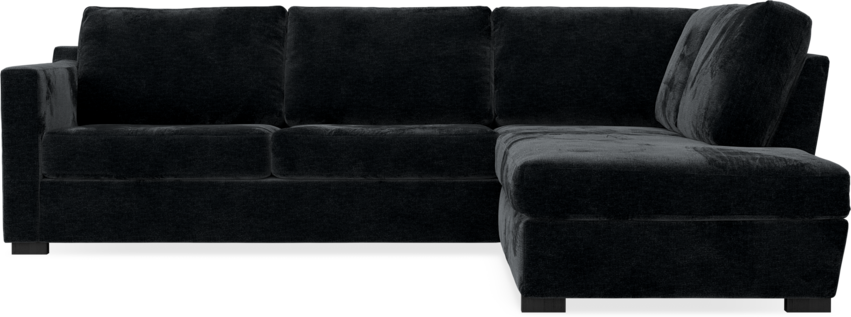 Friday - 2,5-sits soffa med divan höger - Blå