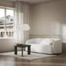 Sonia - 3-sits soffa - Vit