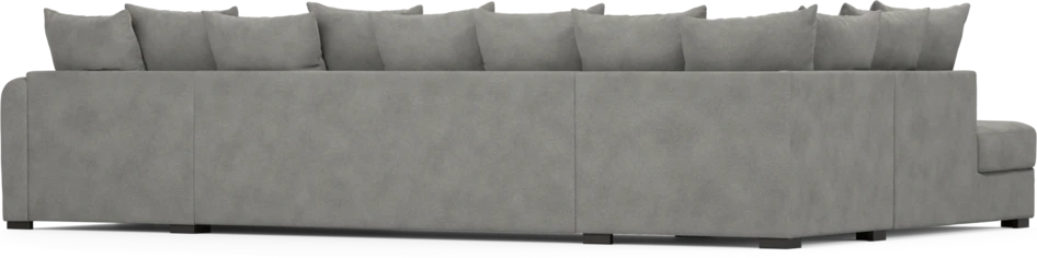 Town - 3-sits soffa med divan vänster och schäslong höger - Grå
