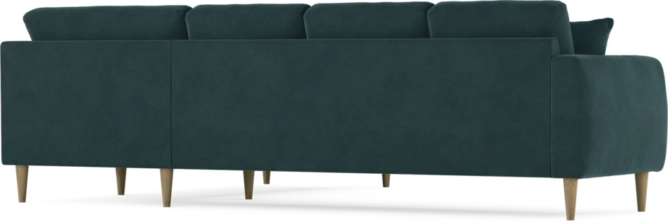 Eden - Hörnsoffa, 3+2-sits - Blå