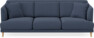 Macy Lux - 3-sits soffa XL - Blå