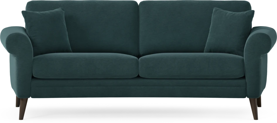 Eden - 2,5-sits soffa svängd - Blå