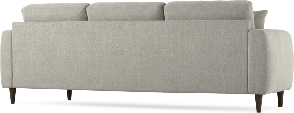 Eden - 3-sits soffa svängd - Grå