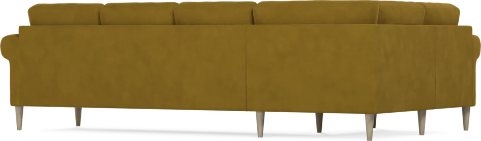 Eden - Hörnsoffa, 1+3-sits - Gul