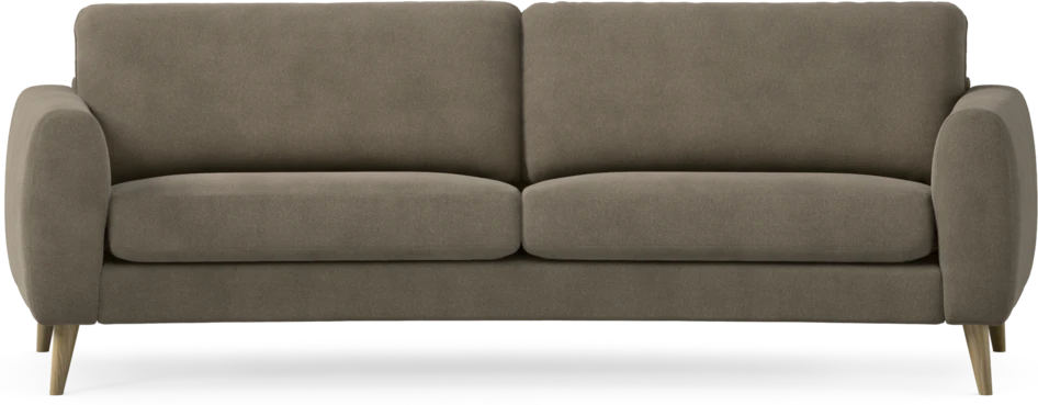 Bridge - 3-sits soffa svängd - Beige