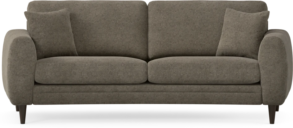 Eden - 2,5-sits soffa svängd - Brun