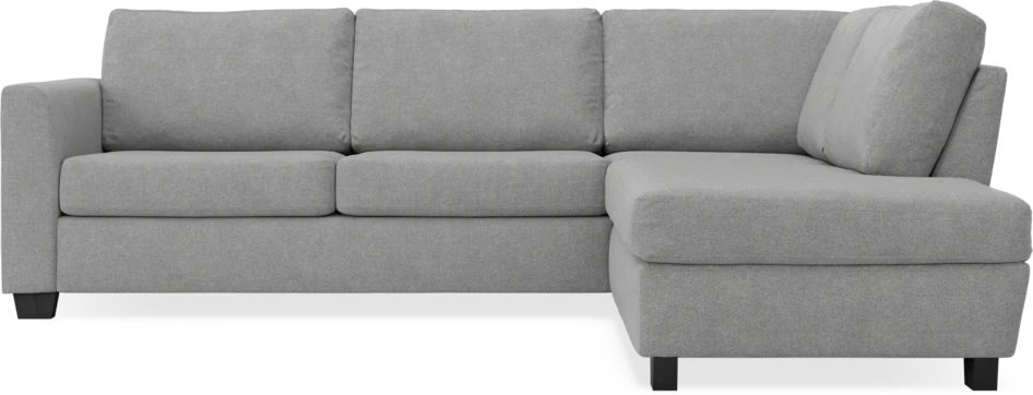 Friday - 2,5-sits soffa med divan höger - Grå