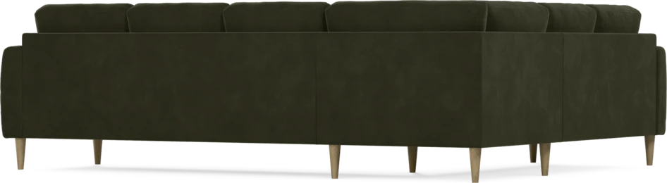 Eden - Hörnsoffa, 2+3-sits - Grön