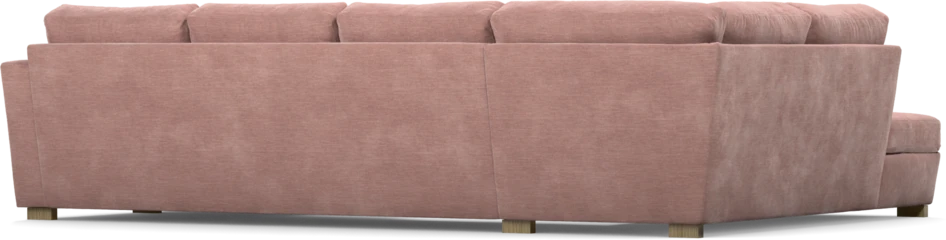 Friday - 3-sits soffa med divan vänster och schäslong höger - Rosa
