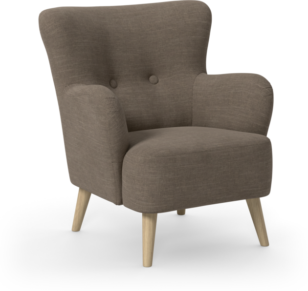 Timmy - Fåtölj - Brun