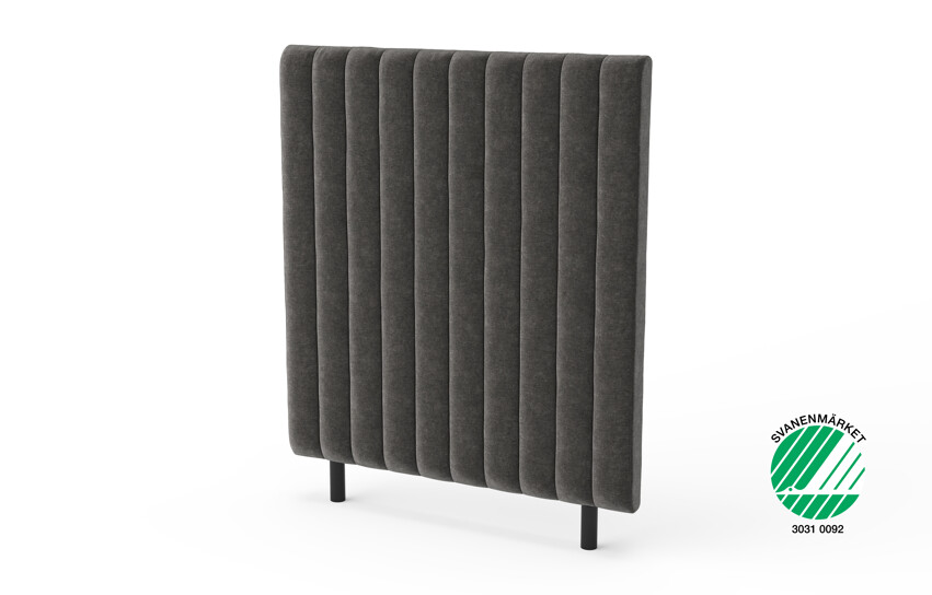 Malibu - Sänggavel, B 90-140 cm - Grå